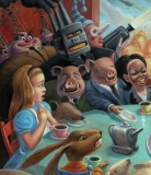 'The Mad Tea Party', detail